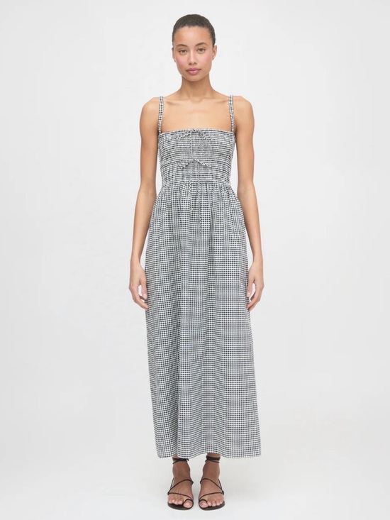 Hill House Dresses & Skirts - Hill House Home The Larissa Nap Dress in Black/Sand Gingham | Small | SOLD OUT